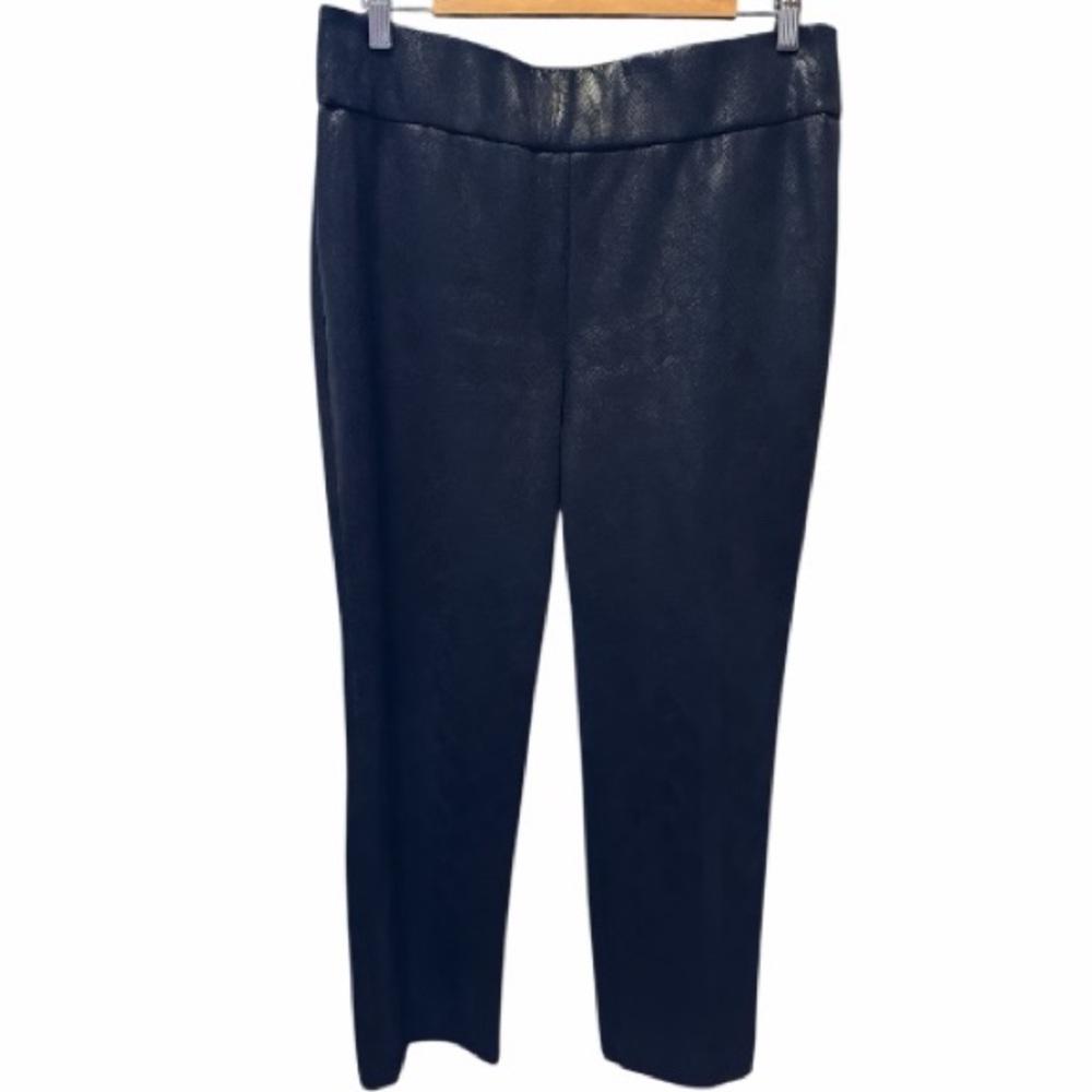 Animal Print Pattern Faux Leather Pants - Picture 7 of 7